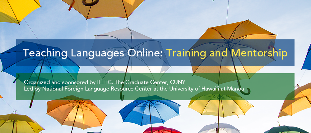 Umbrella Banner image for Teaching Languages Online: Training and Mentorship